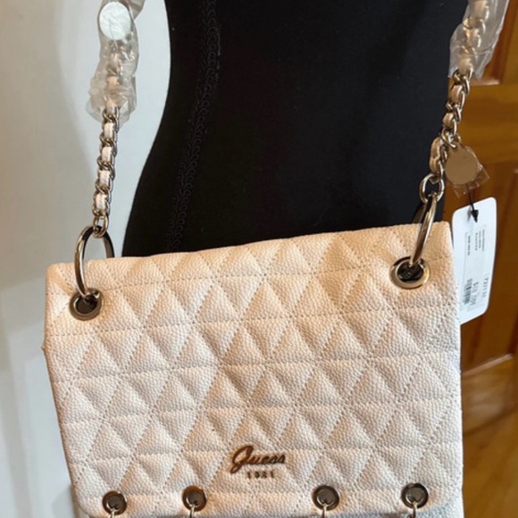 Guess Handbags - Guess Textured Shoulder Bag